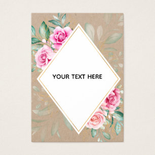 Crea tu propio borde floral colorido 