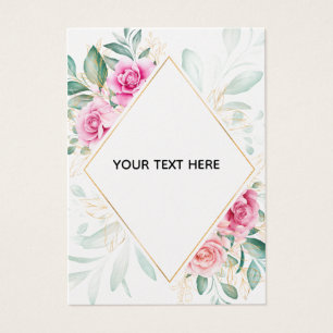 Crea tu propio borde floral colorido 
