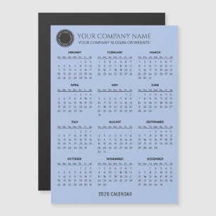 Crea tu propio calendario de empresa 2026   Imán