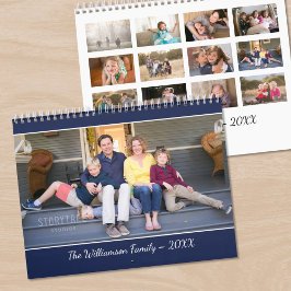 Crea tu propio calendario de fotos moderno