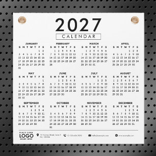 Crea tu propio calendario de logotipo comercial 20