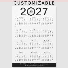 Crea tu propio calendario de logotipo empresarial