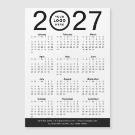 Crea tu propio calendario de logotipo empresarial 