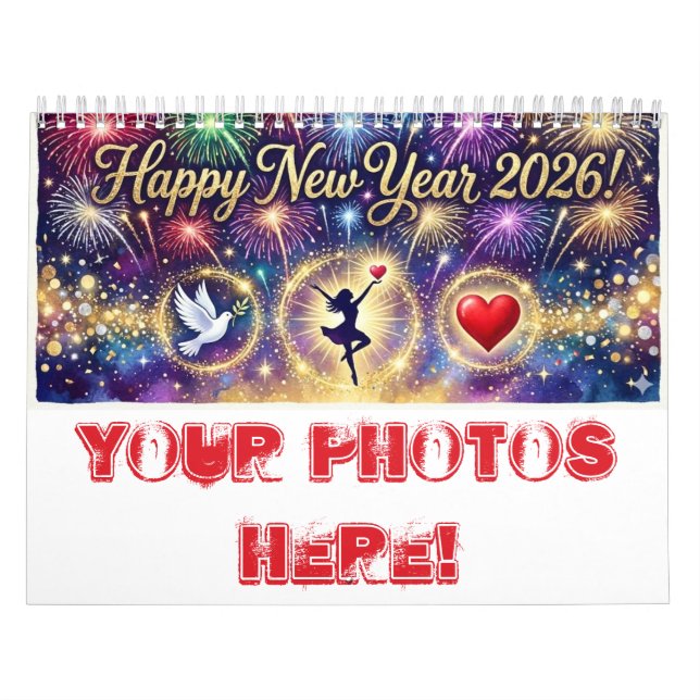 Crea tu propio calendario ~ ¡Elige cualquier año! (Tapa)