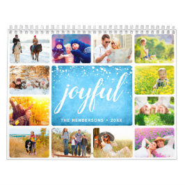 Crea tu propio calendario moderno de fotos 2025