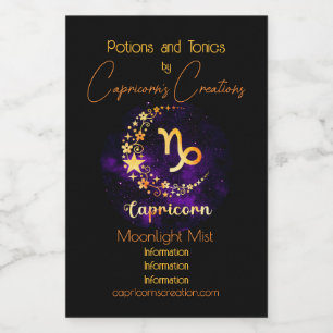 Crea tu propio capricornio celeste púrpura