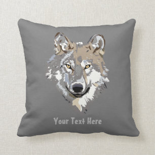 Crea tu propio Cojín decorativo Gris Wolf