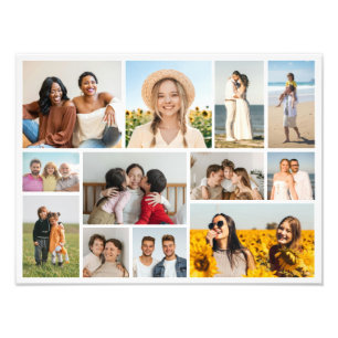 Crea tu propio collage de 12 fotos ampliadas