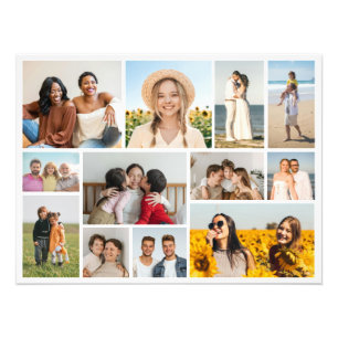Crea tu propio collage de 12 fotos ampliadas