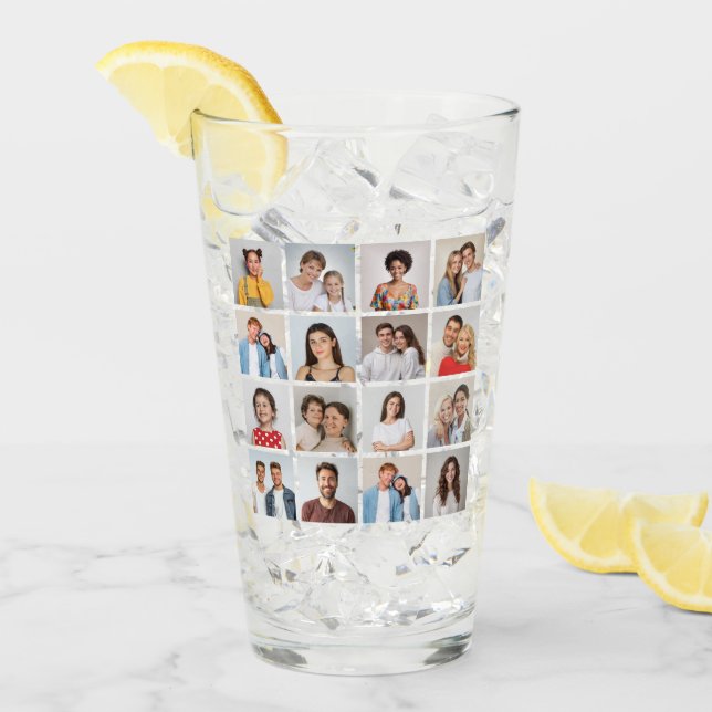 Crea tu propio collage de 16 fotos (Anverso (hielo))