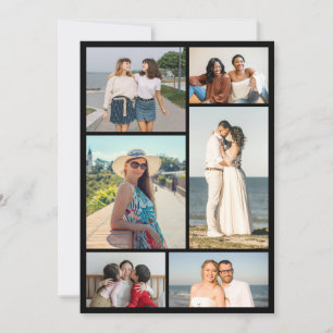 Crea tu propio collage de 6 fotos de felicitación