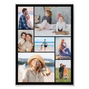 Crea tu propio collage de 7 fotos ampliadas