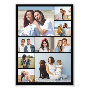 Crea tu propio collage de 9 fotos ampliadas