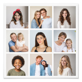 Crea tu propio collage de 9 fotos ampliadas