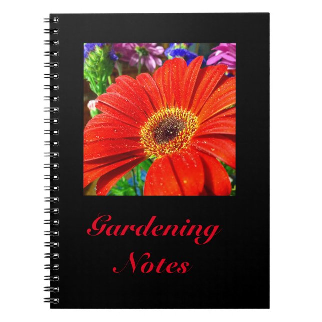 Crea tu propio cuaderno de jardinería (Frente)