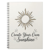 Crea tu propio cuaderno de sol boho