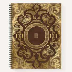 Crea tu propio cuaderno marrón camello oscuro dora