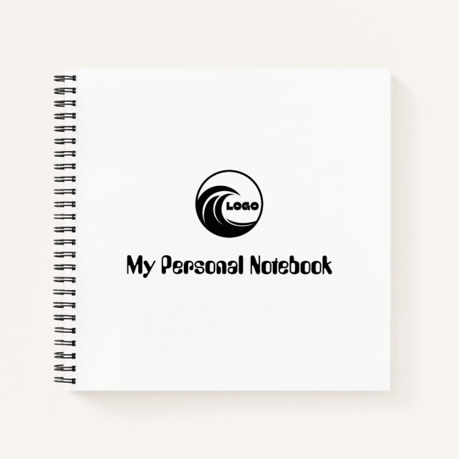 Crea tu propio cuaderno profesional simple de 8,5" (Anverso)