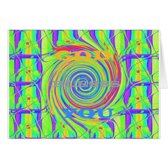 Crea tu propio Dios bendiga tu texto Inspirador (Anverso (Horizontal))