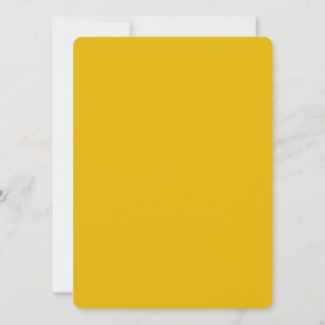 Crea tu propio diseño amarillo personalizado (Reverso)