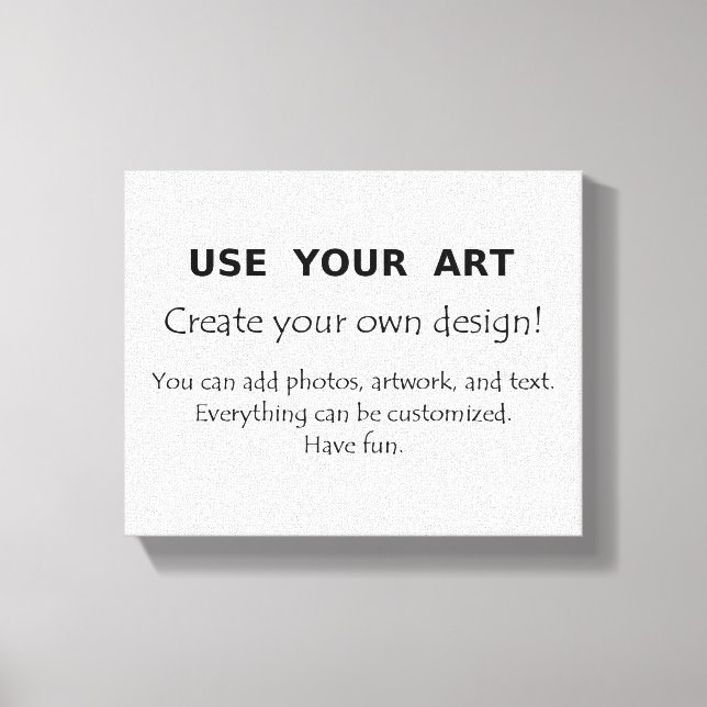 Crea tu propio diseño de arte de pared de tela est (Anverso)