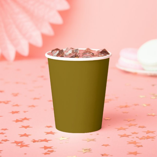 Crea tu propio diseño de vaso de papel de 8oz (in situ)