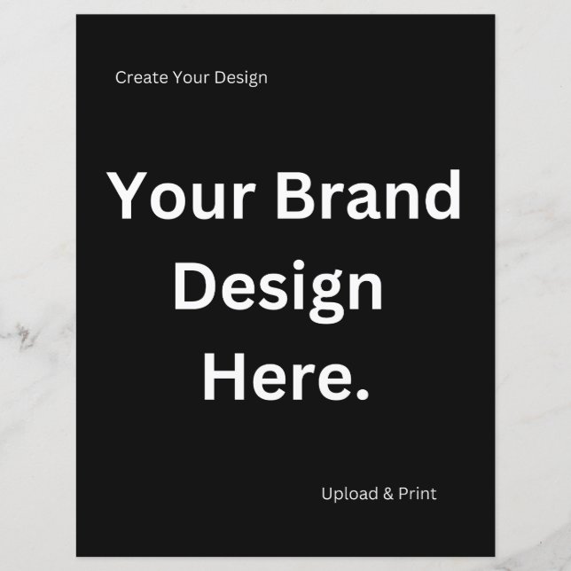 Crea tu Propio Diseño e Imprime Hoja de Papel (Anverso)