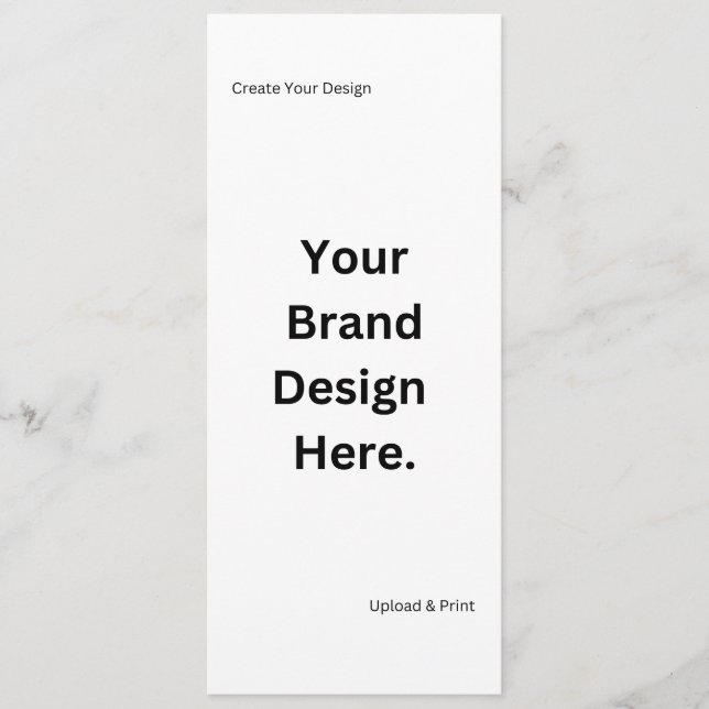 Crea tu Propio Diseño e Imprime Menú Plano (Anverso)