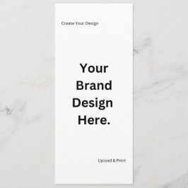 Crea tu Propio Diseño e Imprime Menú Plano