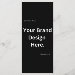 Crea tu Propio Diseño e Imprime Menú Plano