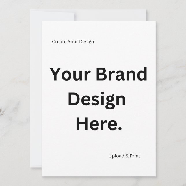 Crea tu propio diseño e imprímelo (Anverso)