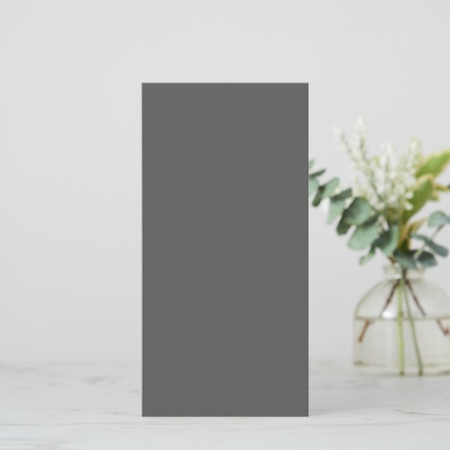 Crea tu propio diseño personalizado gris oscuro (Anverso de pie)