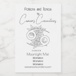 Crea tu propio elegante cáncer de blanco y negro