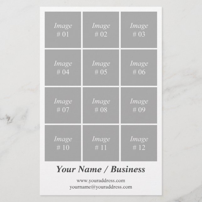 Crea tu propio folleto del calendario 2022 (Atrás)