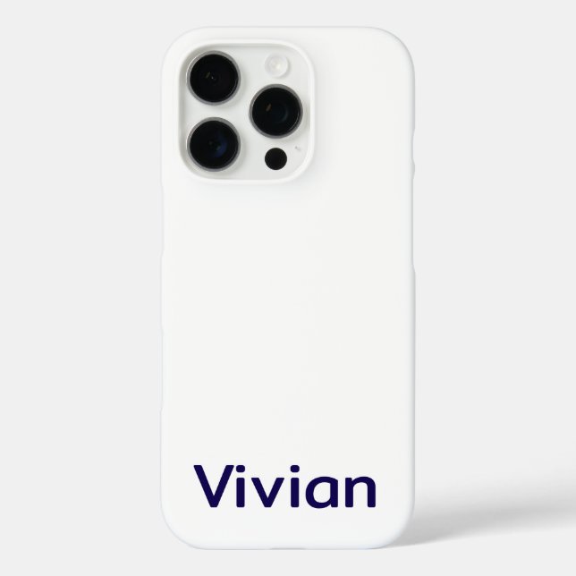 Crea Tu Propio Funda para iPhone 16 Pro Barely The (Reverso )