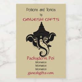 Crea tu propio Ganesh de Oro y Negro