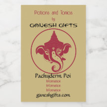 Crea tu propio Ganesh Rojo y Oro