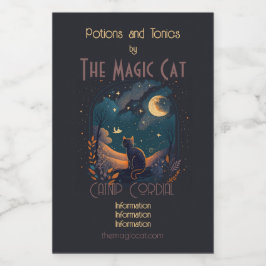 Crea tu propio gato místico y escénico negro