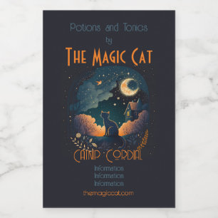 Crea tu propio gato negro místico de medianoche