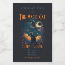 Crea tu propio gato negro místico y sus propios pá