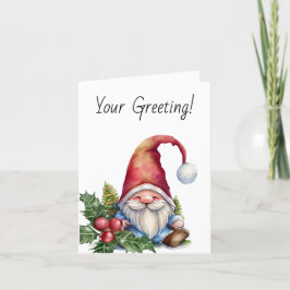 Crea tu propio Gnome de árbol de Navidad