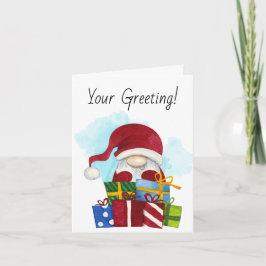 Crea tu propio Gnome de navidad y regalos