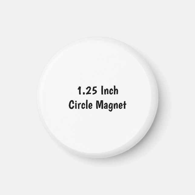 Crea tu propio imán circular de 1¼ (Frente)