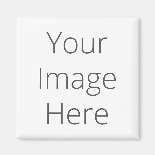 Crea tu propio imán cuadrado de 2 pulgadas (Frente)