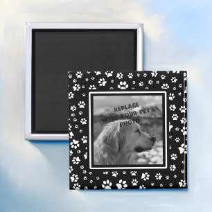 Crea tu propio imán de foto de mascota personaliza