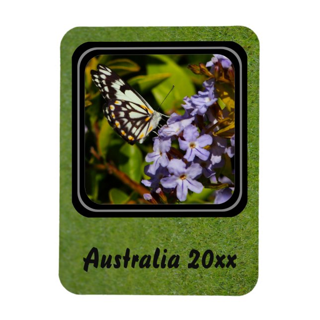 Crea tu propio imán de fotos de viajes (Vertical)