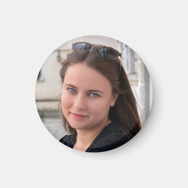 Crea tu propio imán de fotos personalizado (Frente)