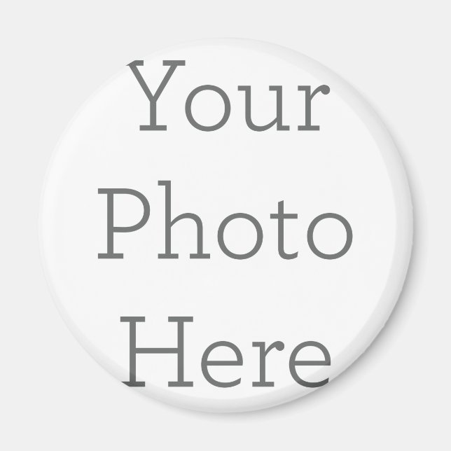 Estándar: 5,7 cm Circular Imán (Frente)