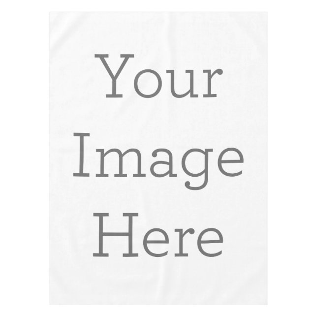 Mantel personalizado, Algodón, 1,3 m x 1,8 m (Anverso)