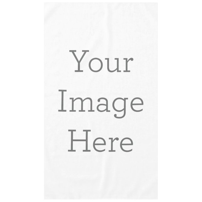 Mantel personalizado, Algodón, 1,5 m x 2,6 m (Anverso)